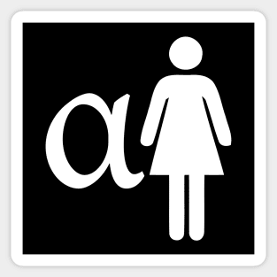 Alpha Female Sticker